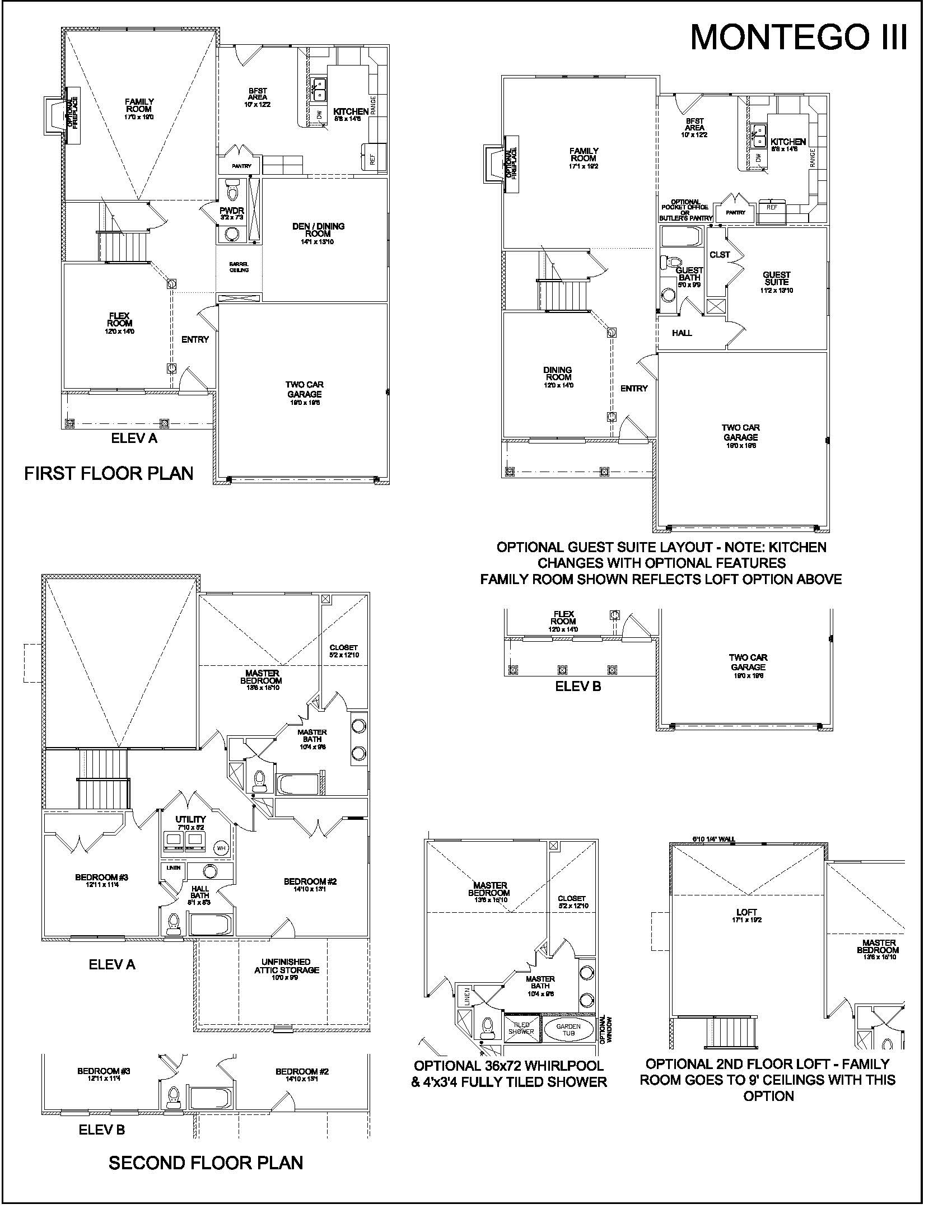 100 Versailles Floor Plan