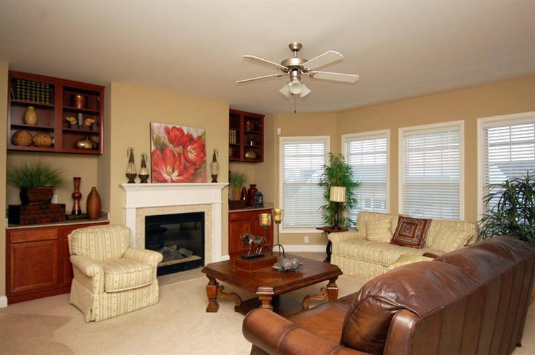 Model home family rooms Model home family rooms