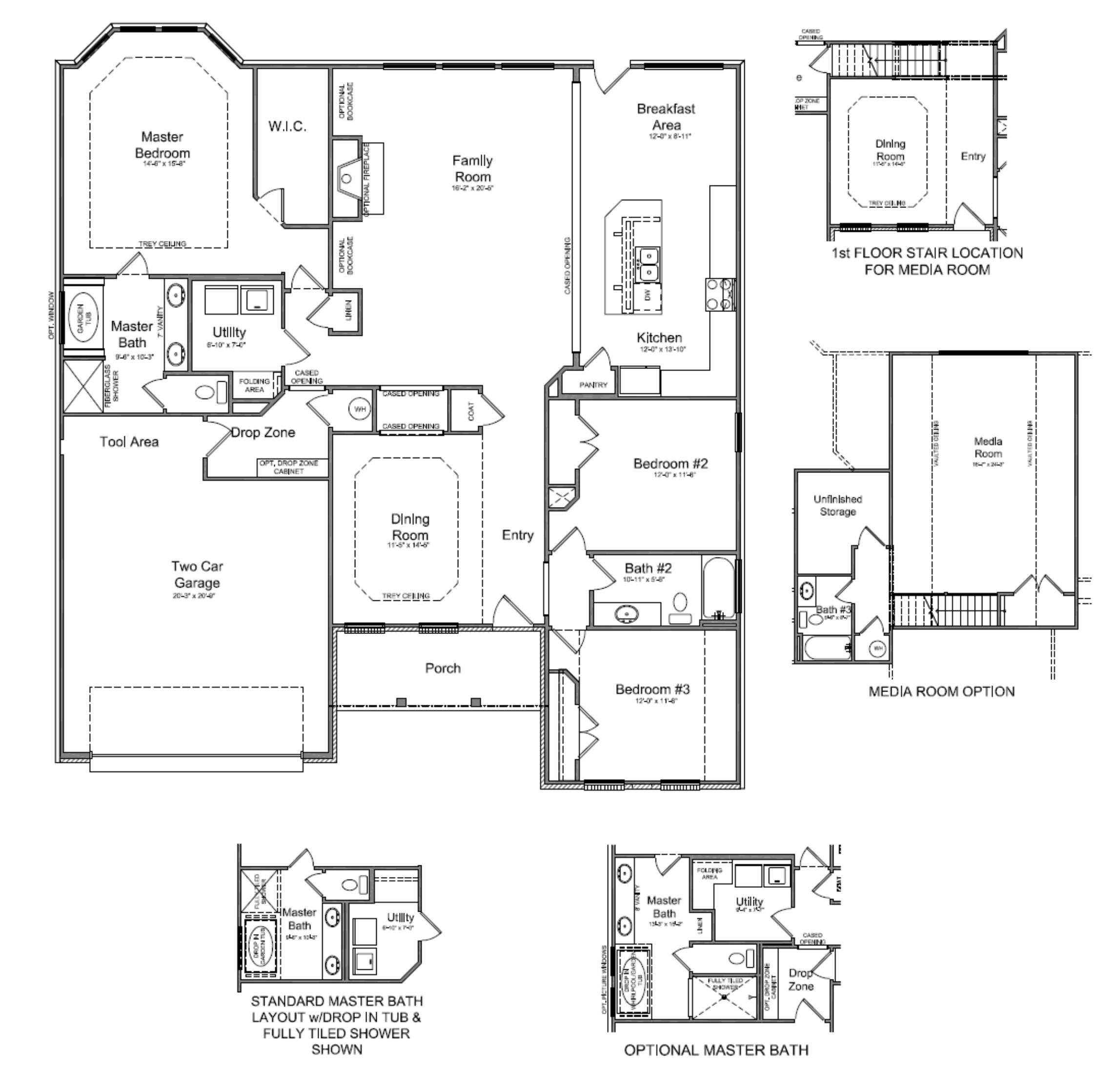 Featured image of post Luxury One Story House Plans With Bonus Room / You&#039;ll find that a one story house.